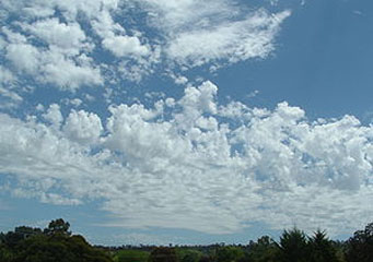 Altocumulus Castellanus Clouds