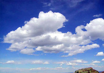 Cumulus Heaped Clouds